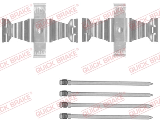 Accessory Kit, disc brake pad